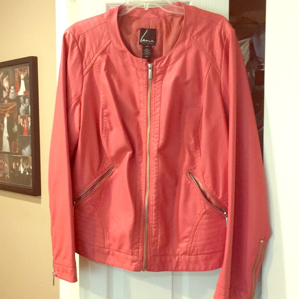 Buttery Faux Leather Bomber